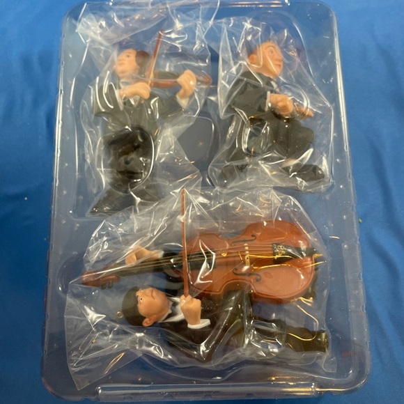 NWT 1998 Hallmark Keepsake The Three Stooges Larry, Moe, and Curly ornaments - Picture 14 of 14